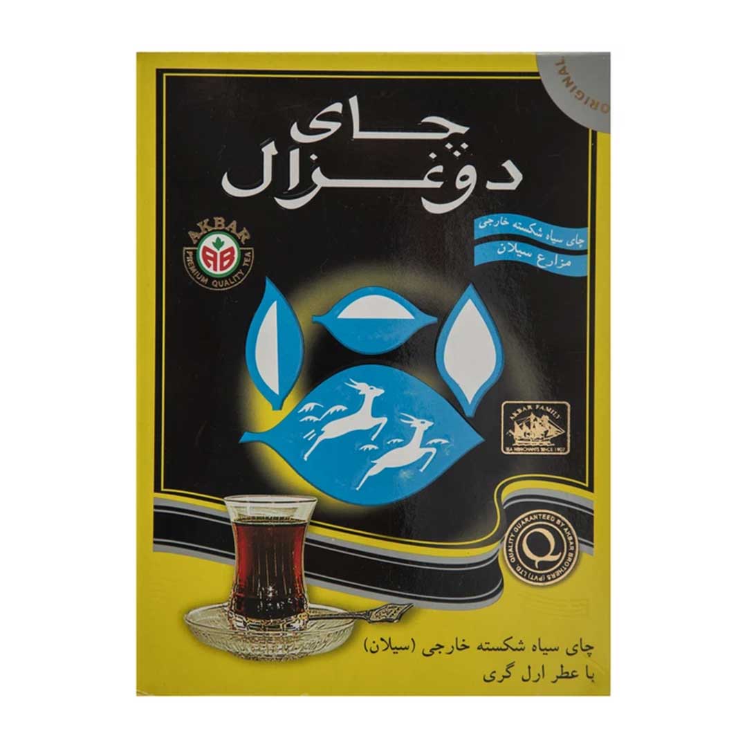 چای سیلان با طعم ارل گری دوغزال- 250 گرم